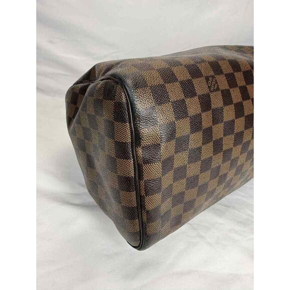 Louis Vuitton Brown Damier Ebene Speedy 35 SPB-TS 348226 - Picture 10 of 16